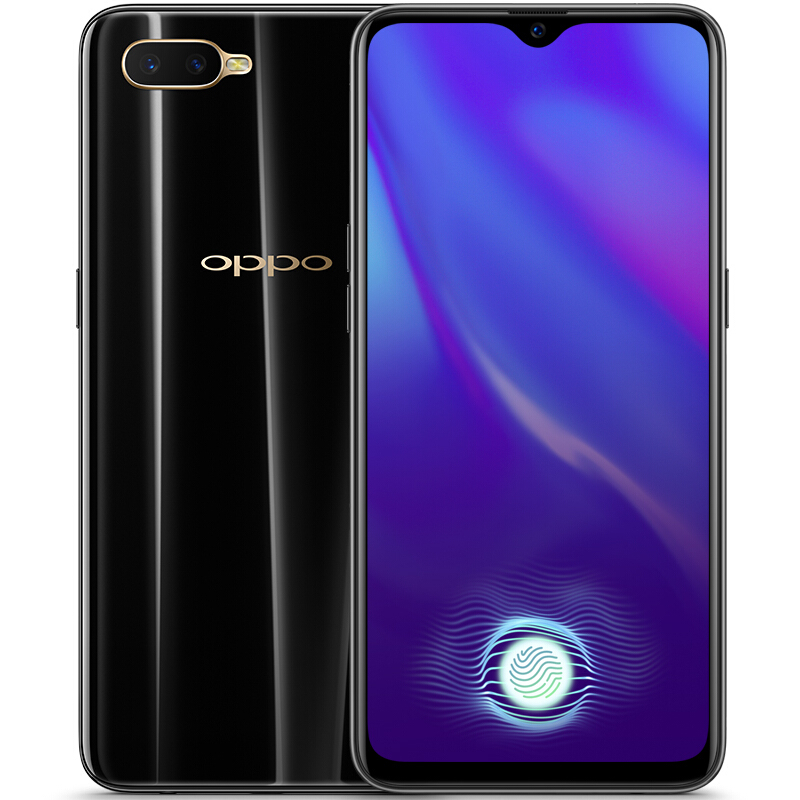 OPPO K1 4G+64G 光感屏幕指纹 水滴屏拍照手机 全网通 移动联通电信4G