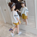 女童夏装套装2019新款韩版时尚儿童中大童运动休闲短袖两件套洋气