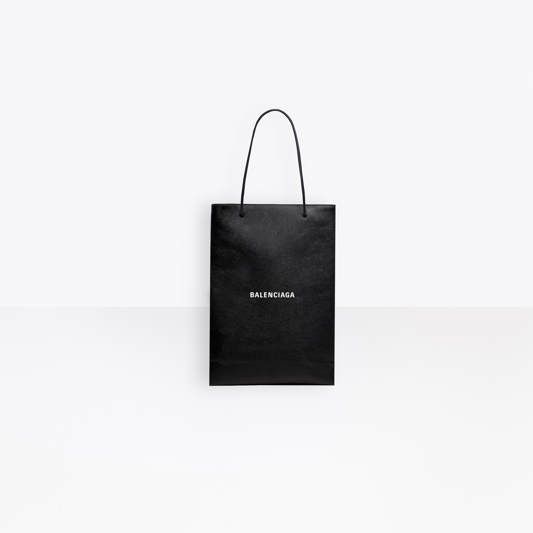 巴黎世家/Balenciaga 长款天然粒面小牛皮购物袋