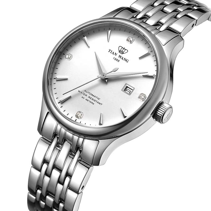 天王表（TIAN WANG）手表 女士手表时尚潮流休闲女表自动机械表