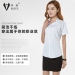 博森女士商务时尚多色韩版修身职业装短袖衬衣BS0601