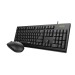 雷柏（Rapoo） X125S 键鼠套装 有线键鼠套装 办公键盘鼠标套装 防泼溅 电脑键盘