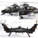军事模型武装直升机飞机合金仿真儿童玩具