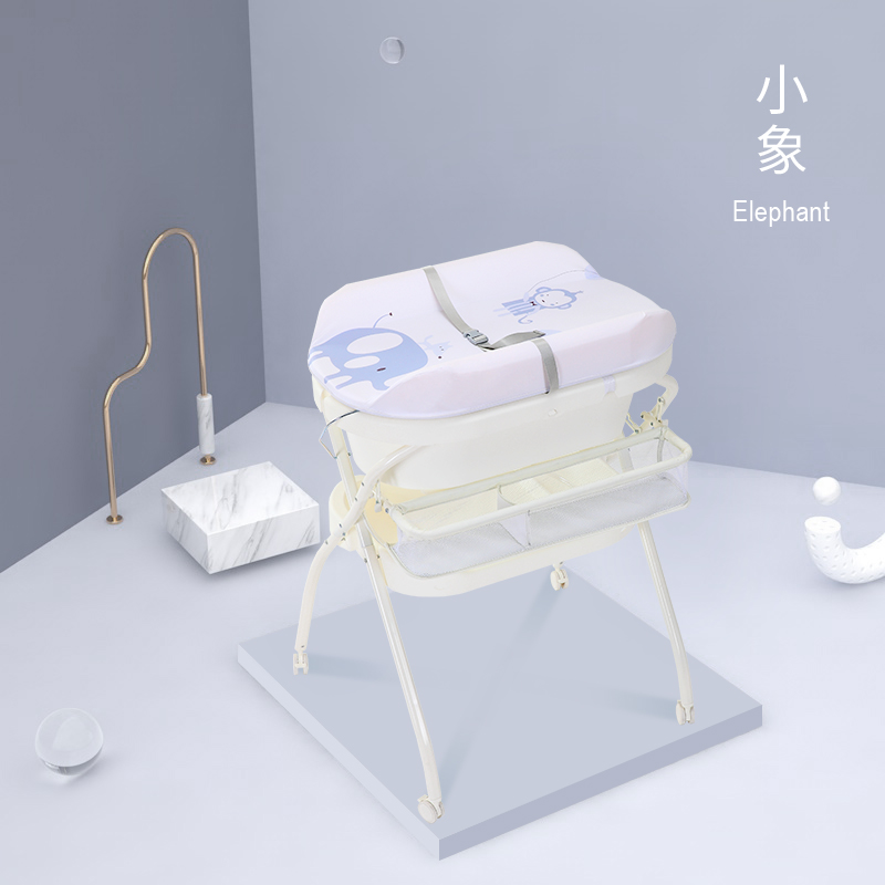 sweeby尿布台婴儿护理台洗澡台新生儿宝宝换尿布按摩抚触台可折叠
