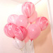 青苇 12寸气球 装饰布置会场 玛瑙球亮片气球组合 粉色浪漫20个装
