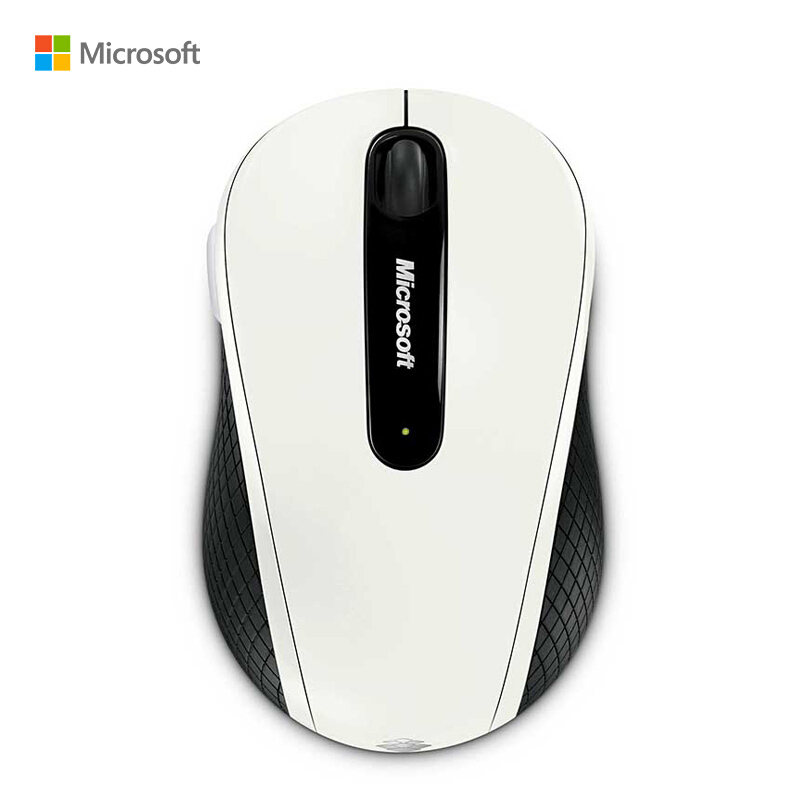 微软 (Microsoft) 无线蓝影便携鼠标 蓝影4000无线鼠标 办公鼠标 对称鼠标