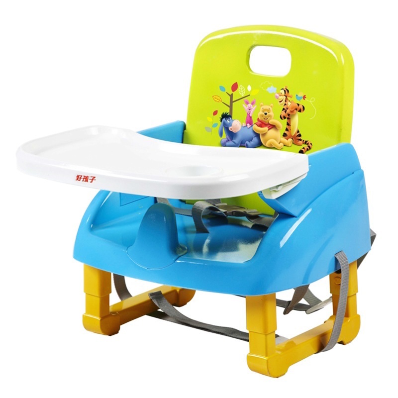 gb好孩子 儿童餐椅 便携式多功能可调节增高宝宝餐椅 