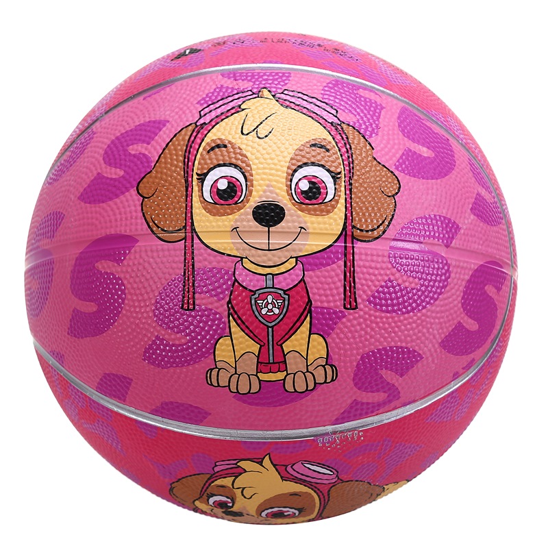 汪汪队立大功PAW PATROL儿童玩具球宝宝拍拍球女孩橡胶篮球充气皮球