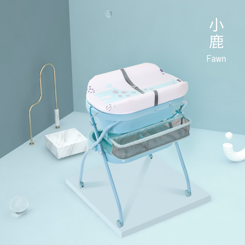 sweeby尿布台婴儿护理台洗澡台新生儿宝宝换尿布按摩抚触台可折叠