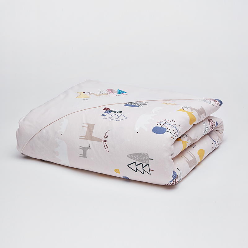 棉花堂婴儿床被套全纯棉春秋宝宝床上用品幼儿园儿童被罩面褥冬