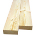 德丽斯DIY木材35*100樟子松木方实木木条支柱床板装饰抛光原木 单价是1米的 四面抛光倒角