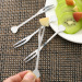 【优品汇】【10支装】不锈钢小叉子水果叉子水果签甜品叉子 Y102